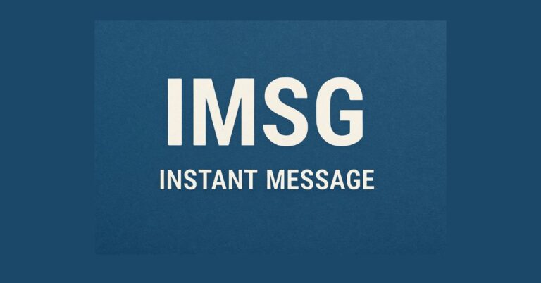 what-does-imsg-meaning