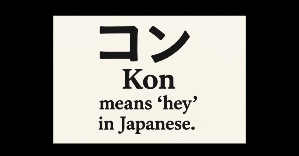what-does-kon-mean-in-japanese-explained