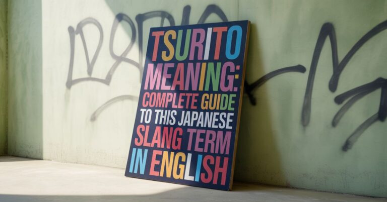 Tsurito Meaning: Complete Guide to This Japanese Slang Term in English