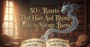 50+ Roasts That Hurt And Rhyme: Guide to Savage Burns!
