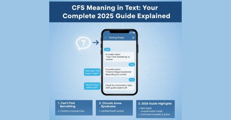 CFS Meaning Slang: Your Complete 2025 Guide Explained