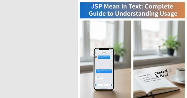 JSP Mean in Text: Complete Guide to Understanding Usage