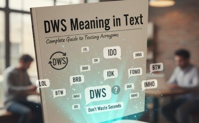 DWS Meaning in Text: Complete Guide to Texting Acronyms