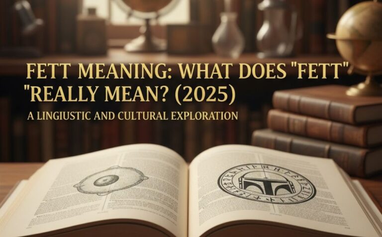 Fett Meaning: What Does "Fett" Really Mean? (2025)