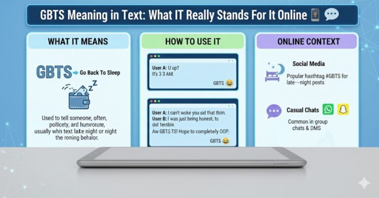 GBTS Meaning in Text: What It Really Stands For 📱💬