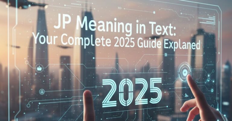 JP Meaning in Text: Your Complete 2025 Guide Explained
