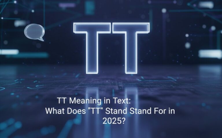 TT Meaning in Text: What Does “TT” Stand For in 2025?