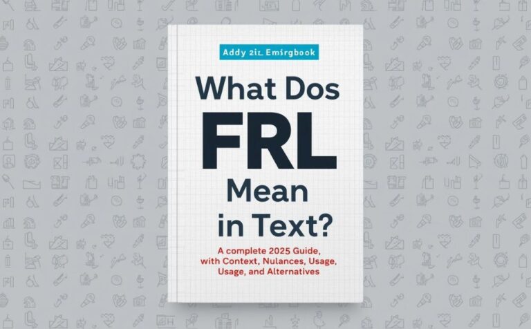 What Does FRL Mean in Text? A Complete 2025 Guide with Context, Nuances, Usage, and Alternatives