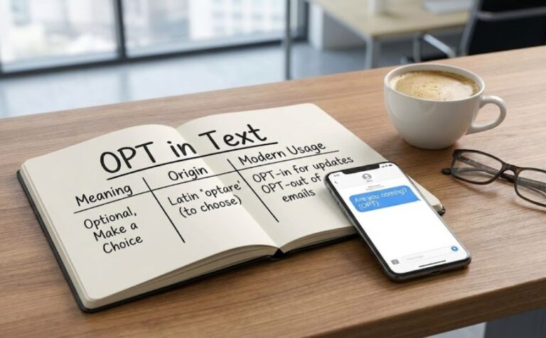 What Does OPT Mean in Text? — Meaning, Origin & Modern Usage Explained