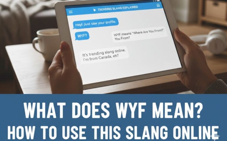What Does WYF Mean? How to Use This Trending Slang Online