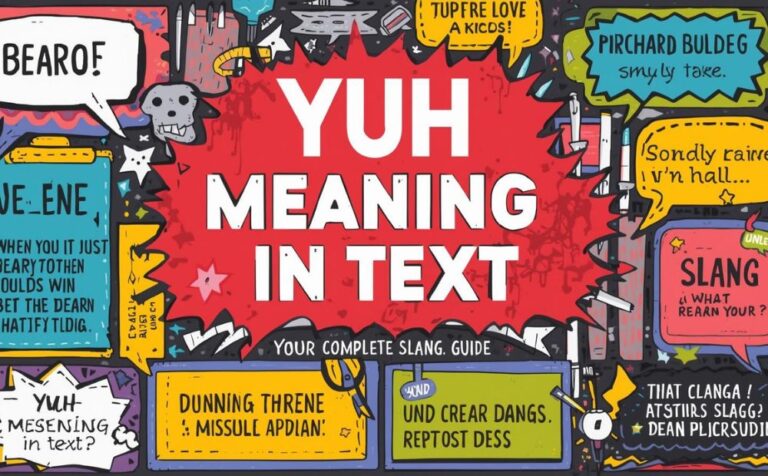 Yuh Meaning in Text: Your Complete Slang Guide