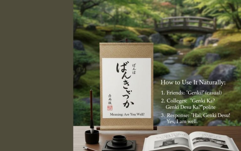Genki Desu Ka Meaning and How to Use It Naturally