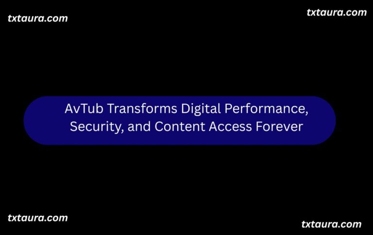 AvTub Transforms Digital Performance, Security, and Content Access Forever